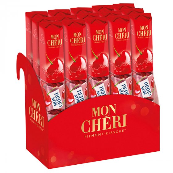 Mon Cheri 15 Riegel mit 5 einzeln verpackten Pralinen 52g 15er Pack 