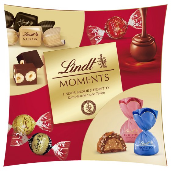 Lindt Moments Mischung Lindor Nuxor Fioretto 223g 