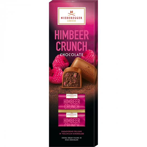 Niederegger Himbeer Crunch Chocolate Pralinen 100g 