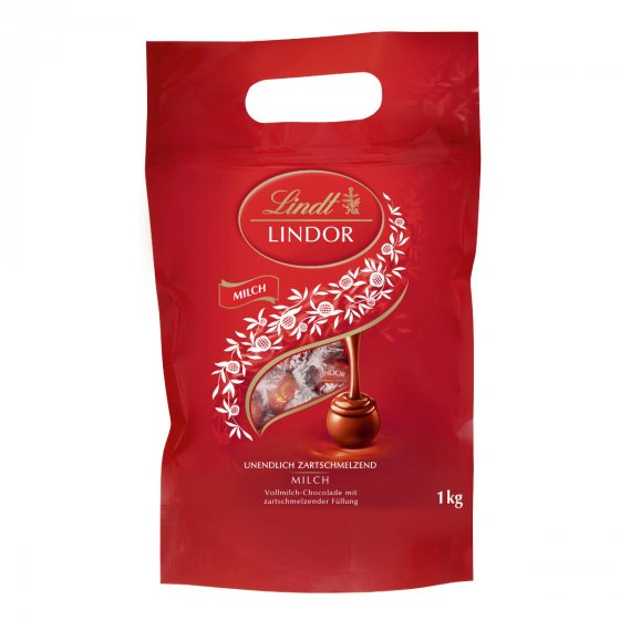Lindor Lindor Milch zartschmelzende Vollmilchschokolade 1000g 
