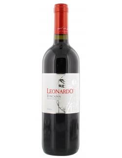 Leonardo Rosso Toscana Rotwein sanfte Frucht und mediterrane Kräuterdüfte 750ml 