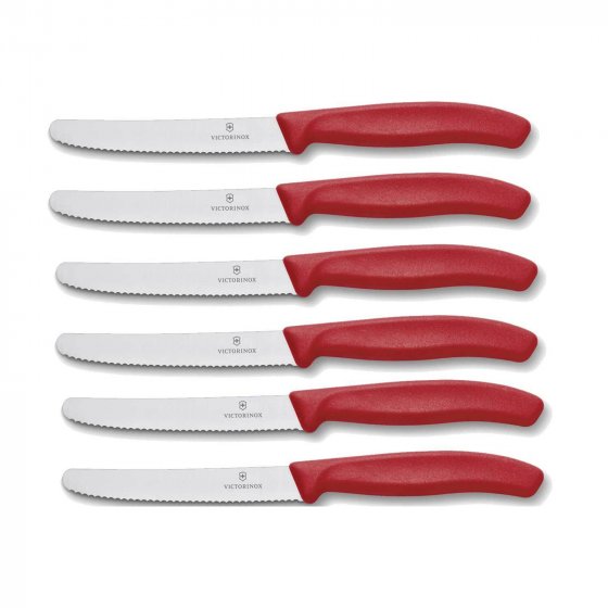Brötchenmesser Tomatenmesser 6-teilig