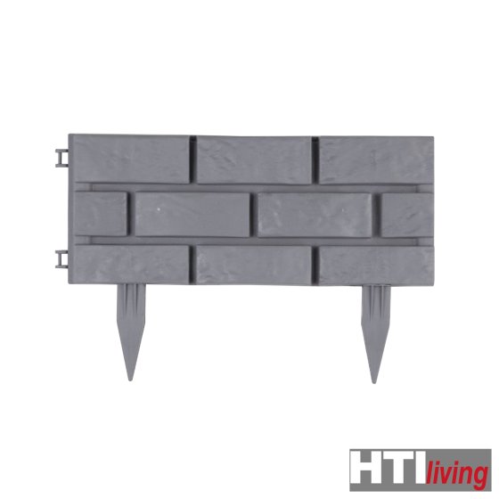 Beeteinfassung Steinmauer 4-teilig Nessa 