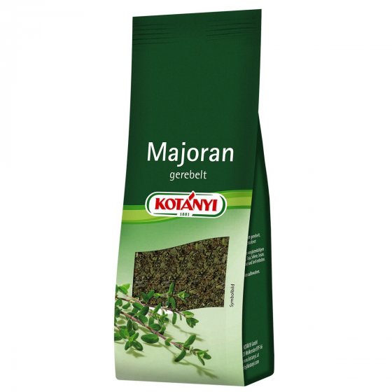 Kotanyi Majoran gerebelt getrocknet würzig Nachfüllbeutel 10g 