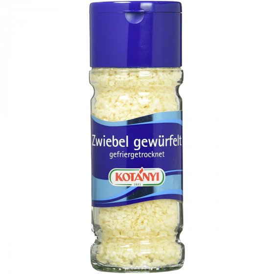 Kotanyi Zwiebel gewürfelt gefriergetrocknet aromatisch pikant 17g 