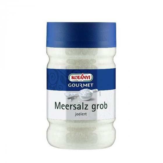 Kotanyi Meersalz grob jodiert Großverbraucher Gastronomie 1300g 