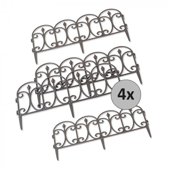 Zierzaun Schnörkel Nessa 