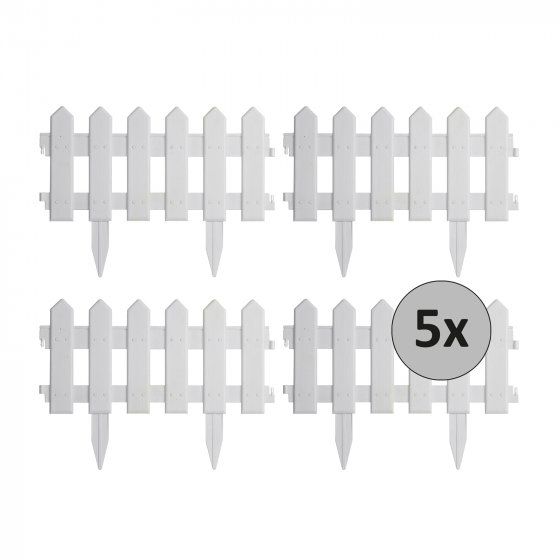 Zierzaun Palisaden Nessa 