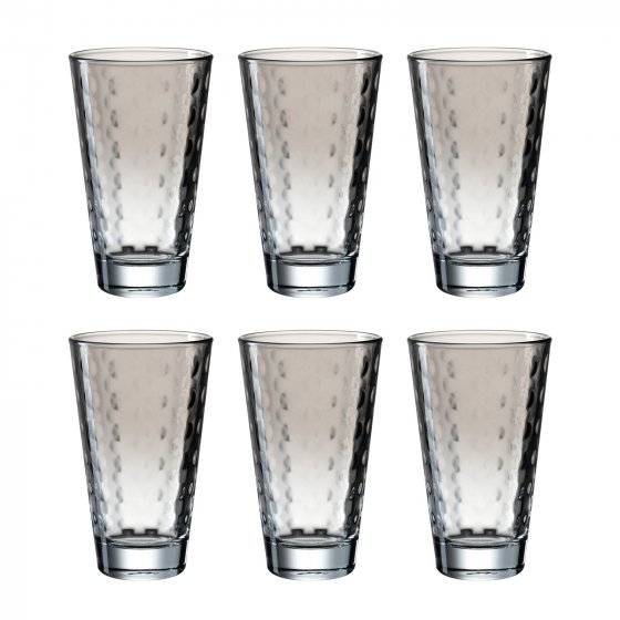 Trinkglas 300 ml, 6er Optic 
