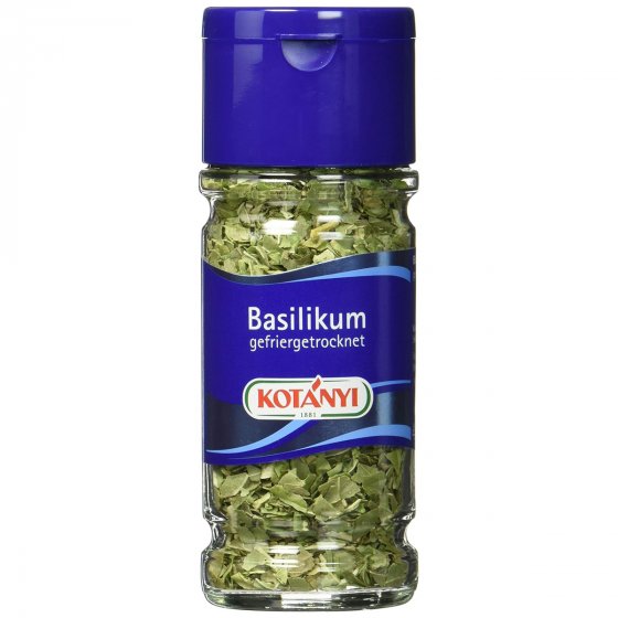 Kotanyi Basilikum gerebelt gefriergetrocknet zartes Aroma 5g 