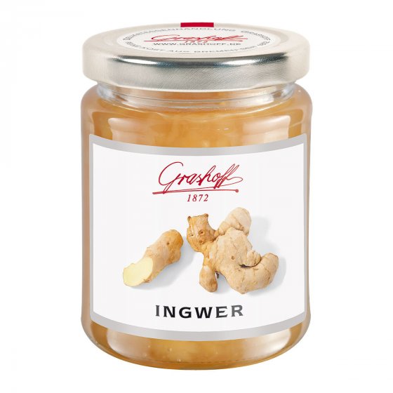 Grashoff Australische Ingwer scharf fruchtig Konfitüre Extra 250g 