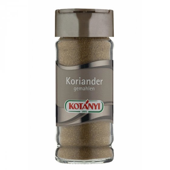 Kotanyi Koriander gemahlen  nussig mild würzig und süß scharf 30g 