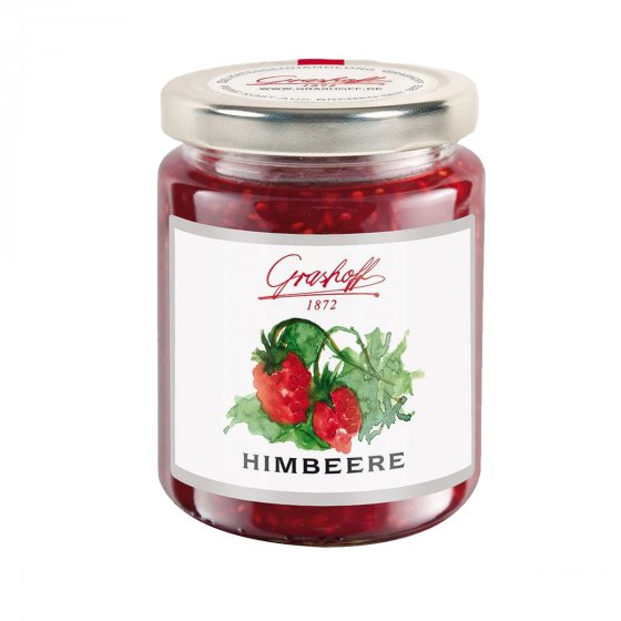 Grashoff Himbeer Konfitüre Extra fruchtig süß und köstlich 250g 