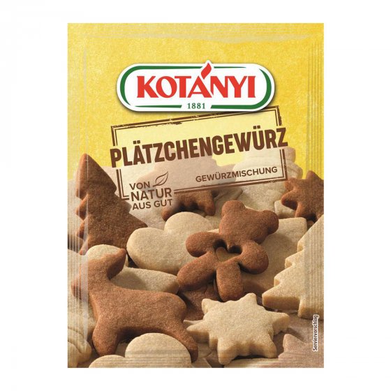 Kotanyi Plätzchengewürz Gewürzmischung weihnachtlich lecker 20g 