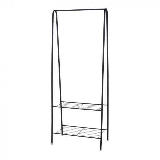 Kleiderständer Metall mit Schuhablage 