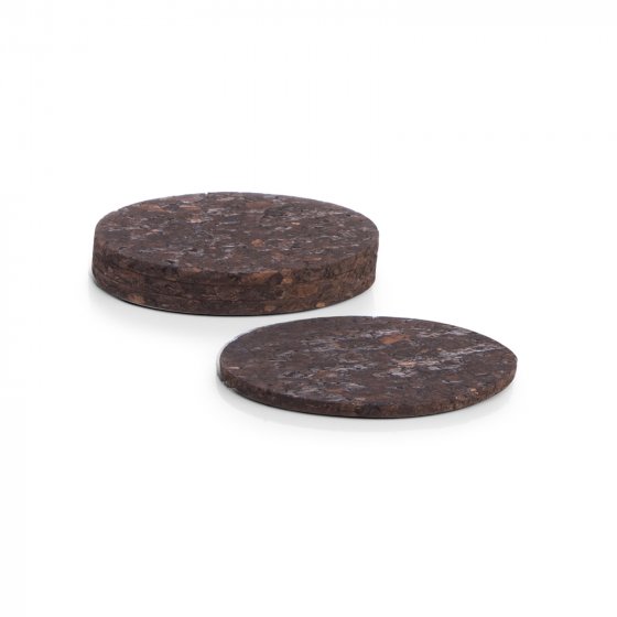 Glasunteretzer-Set, 4-tlg. Kork 