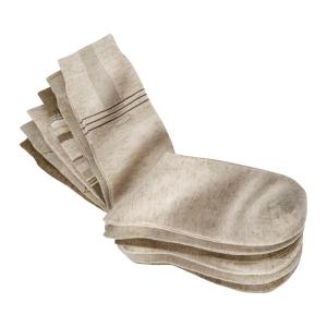 Socken mit Leinen