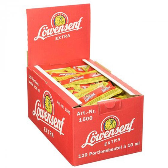 LOEWENSENF Extra scharf Portionsbeutel scharf servieren 120x10ml 