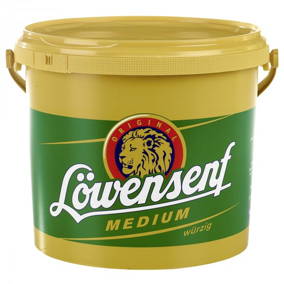 Löwensenf Medium pikant Eimer 5000g 