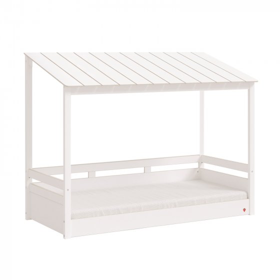 Kinderbett Haus-Motiv Montes White