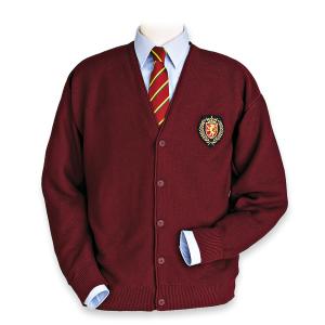 Klassische Jacke Bordeaux 