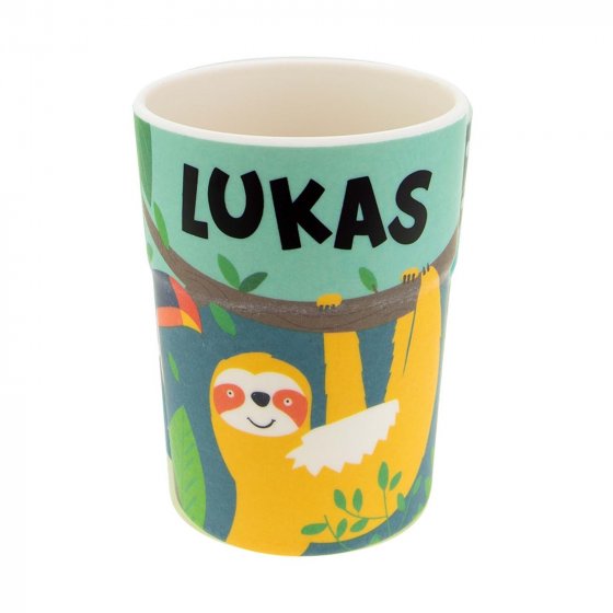 Kinderbecher Namensbecher Lukas 
