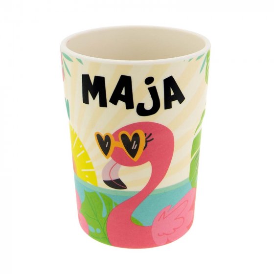 Kinderbecher Namensbecher Maja 