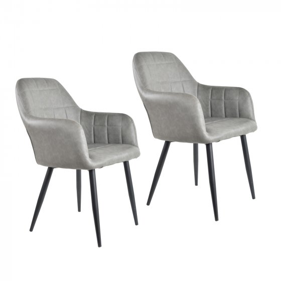 Stuhl Albany Vintage Antikgrau 