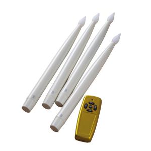 LED Kerzen mit Fernbedienung 4er Set