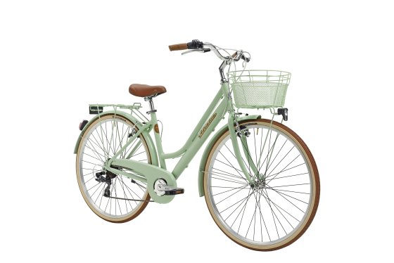 Cityfahrrad 28 Zoll RETRO Lady Grün 