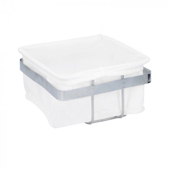 Brotkorb Metall Textilüberzug 