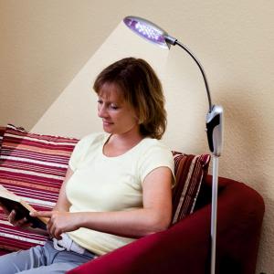 Lese-Stehlampe mit ultrahellem LED-Licht 