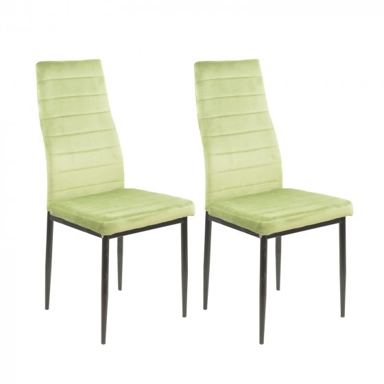 Stuhl Memphis Velvet 2er-Set 