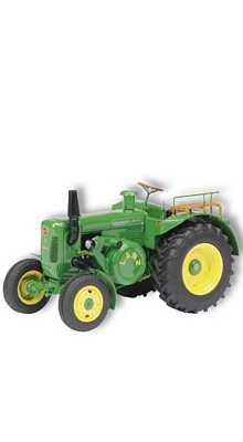 Modell-Set John Deere Lanz