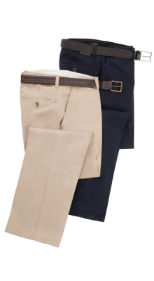 Unsere leichteste Pima-Hose - Sand 