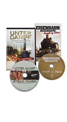 DVD Eisenbahn-Geschichte und unter Dampf 