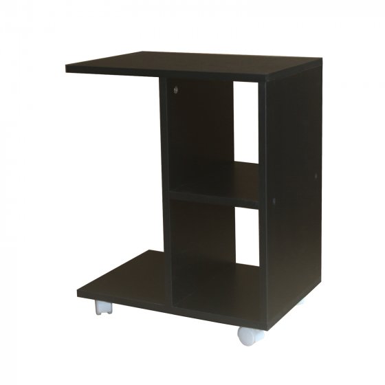 Beistelltisch auf Rollen Thekla Schwarz 