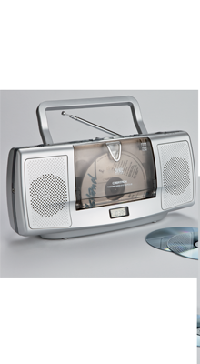 Transportables CD-Radio Boombox 