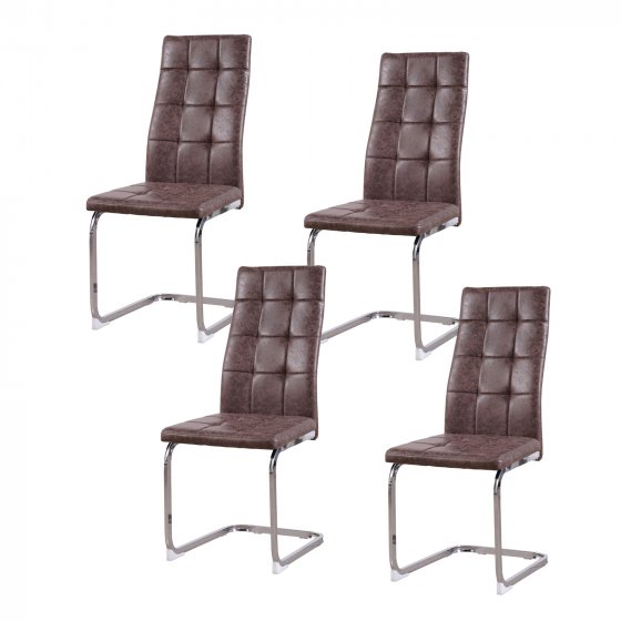 Schwingstuhl Ginny Vintage 4er Set 