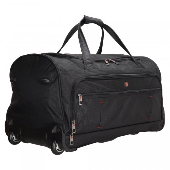 Reisetasche mit Rollen 65 Schwarz