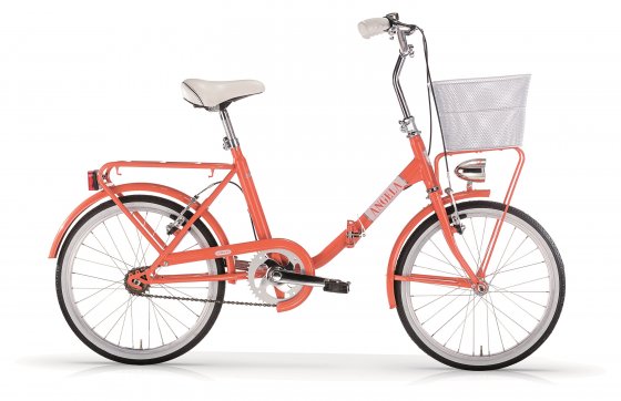 Klapprad 20 Zoll New ANGELA Orange 