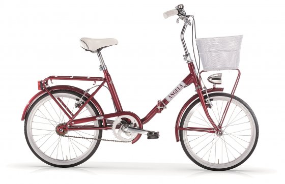 Klapprad 20 Zoll New ANGELA Rot 