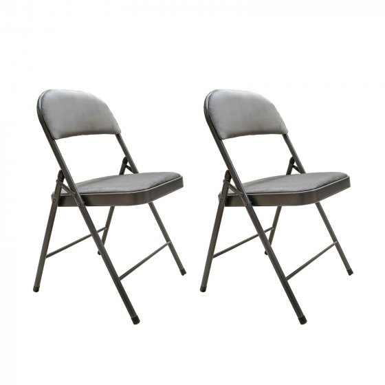 Klappstuhl Dima Velvet 2er-Set 
