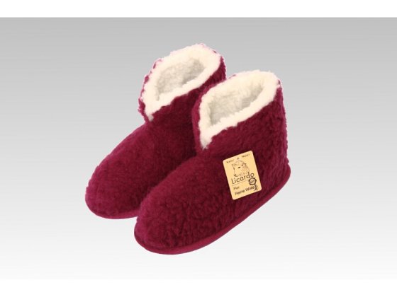 Heimschuh HS 18 Wolle bordeaux 40/41 linke 