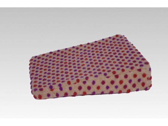 Therapiekeil Wolle Noppen beige 40 cm x 40 cm x8/1 cm linke 