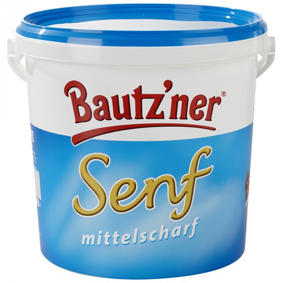 Bautzner Senf mittelscharf klassisch cremig im Grossgebinde 10000g 