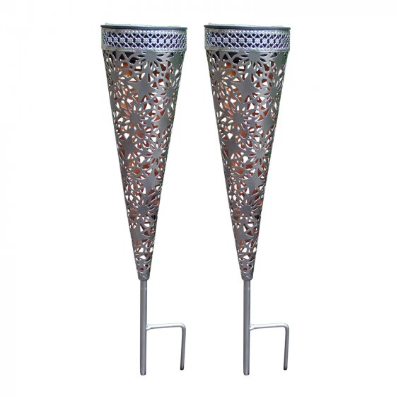 Solarstecker Petal, 2er Set Luna 