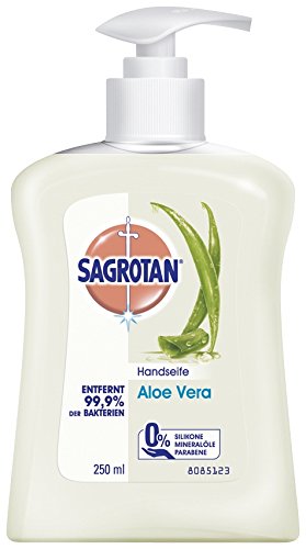Sagrotan Flüssigseife Aloe Vera, 3er Pack (3 x 250 g) 