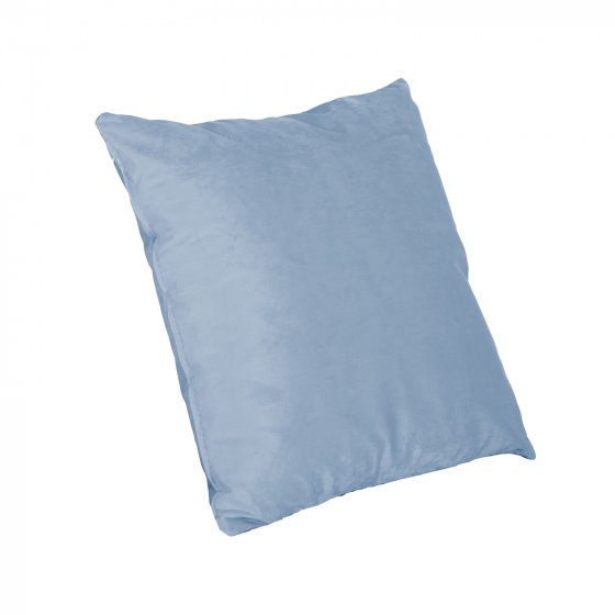Kissen Nathalie Unifarben Blau