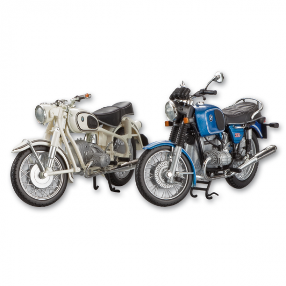 BMW-Modellmotorrad-Set 